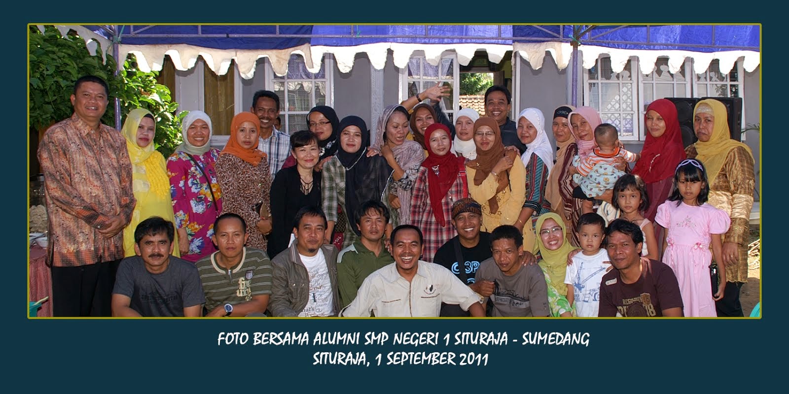 Bersama alumni SMPN 1 Situraja-Sumedang.