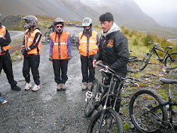 Road of Death -- Hector's equipment check and instruction (at 14,200 feet)