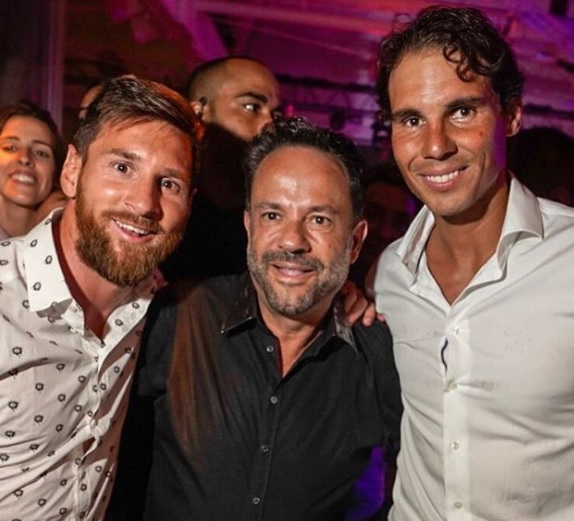 Messi y Nadal en Ibiza