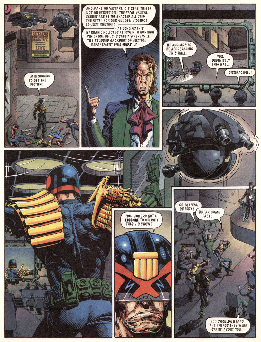 Read online Judge Dredd: The Complete Case Files comic -  Issue # TPB 16 (Part 1) - 92