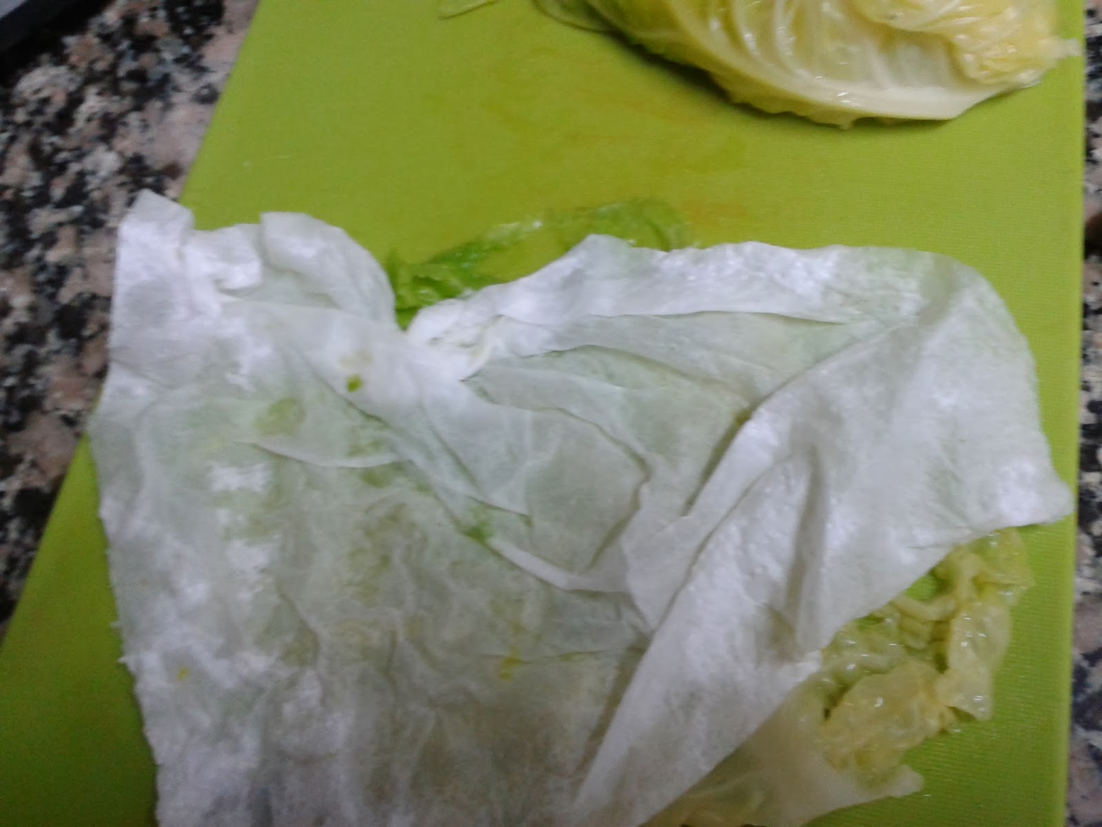 La cocina de Beli: Repollo relleno de verduras y arroz