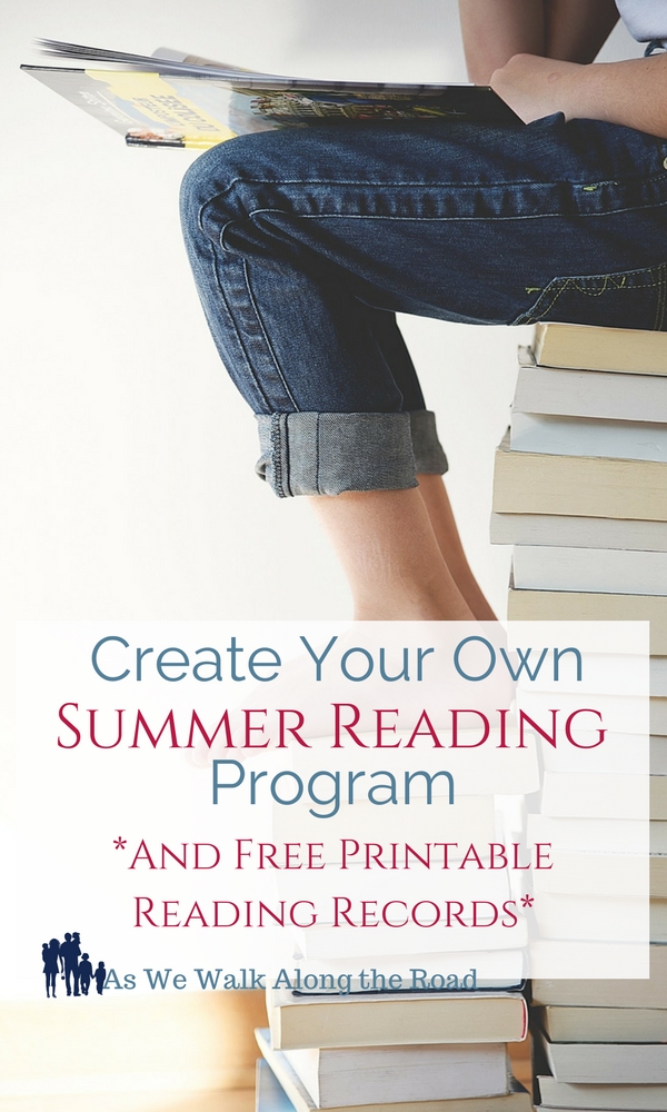 Create your own summer reading program Create your own summer reading program