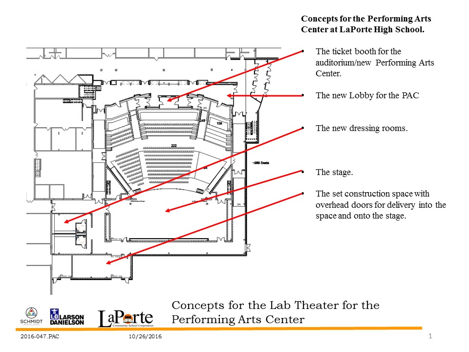 LaPorte Community Schools projects: LaPorte High School Performing Arts LaPorte Community Schools projects: LaPorte High School Performing Arts