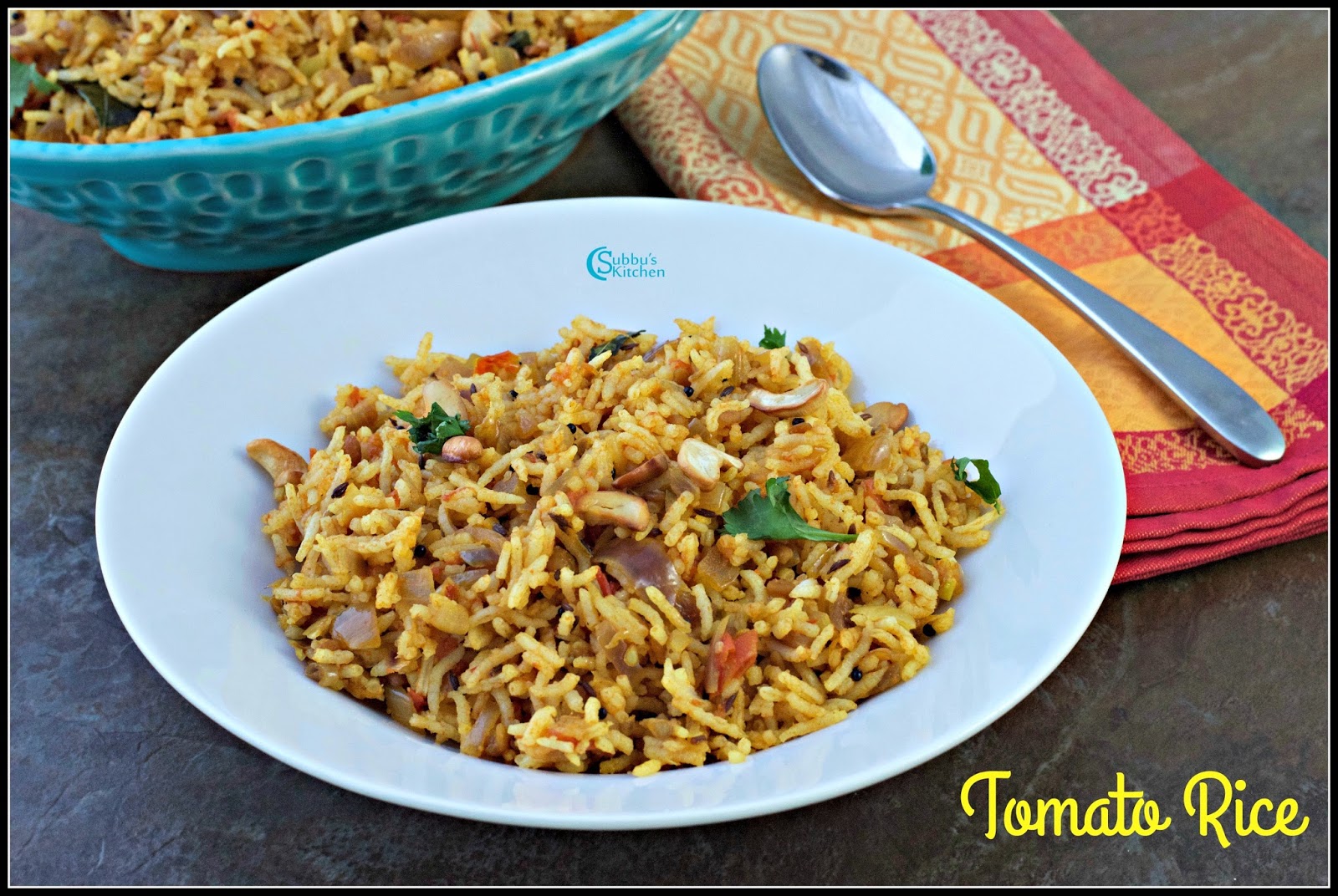 Tomato Rice (Thakkali Sadham) using Conventional Method Subbus Kitchen
