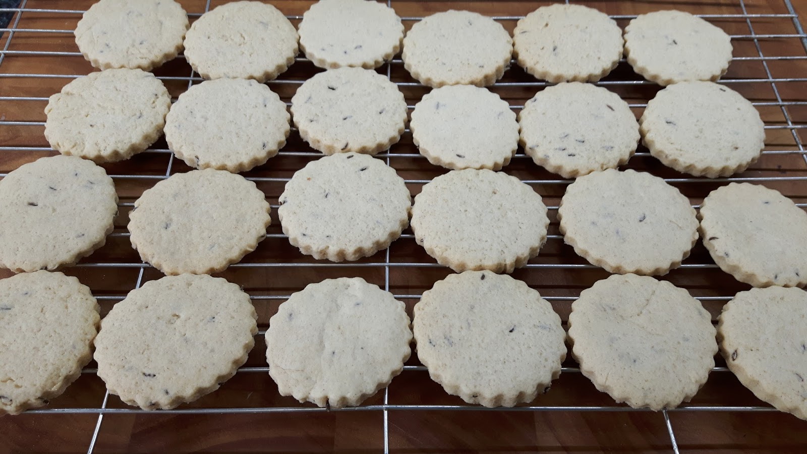 Grandma Abson's Traditional Baking biscuits and a quick