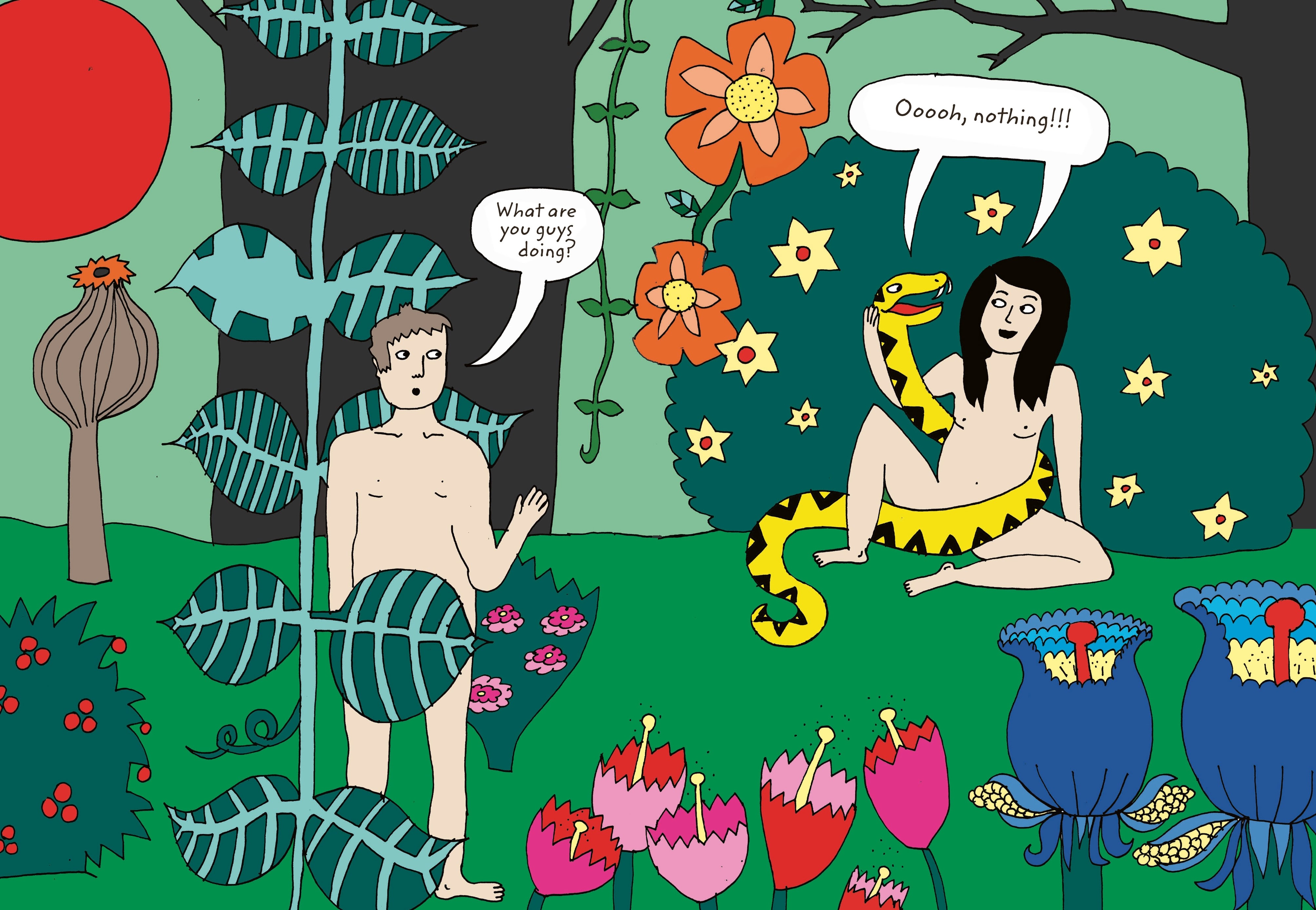 Read online Fruit of Knowledge: The Vulva Vs. The Patriarchy comic -  Issue # TPB - 84