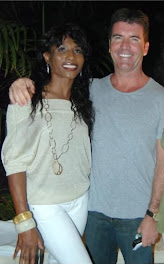 Simon with Sinitta *believed to be  the love of his life..