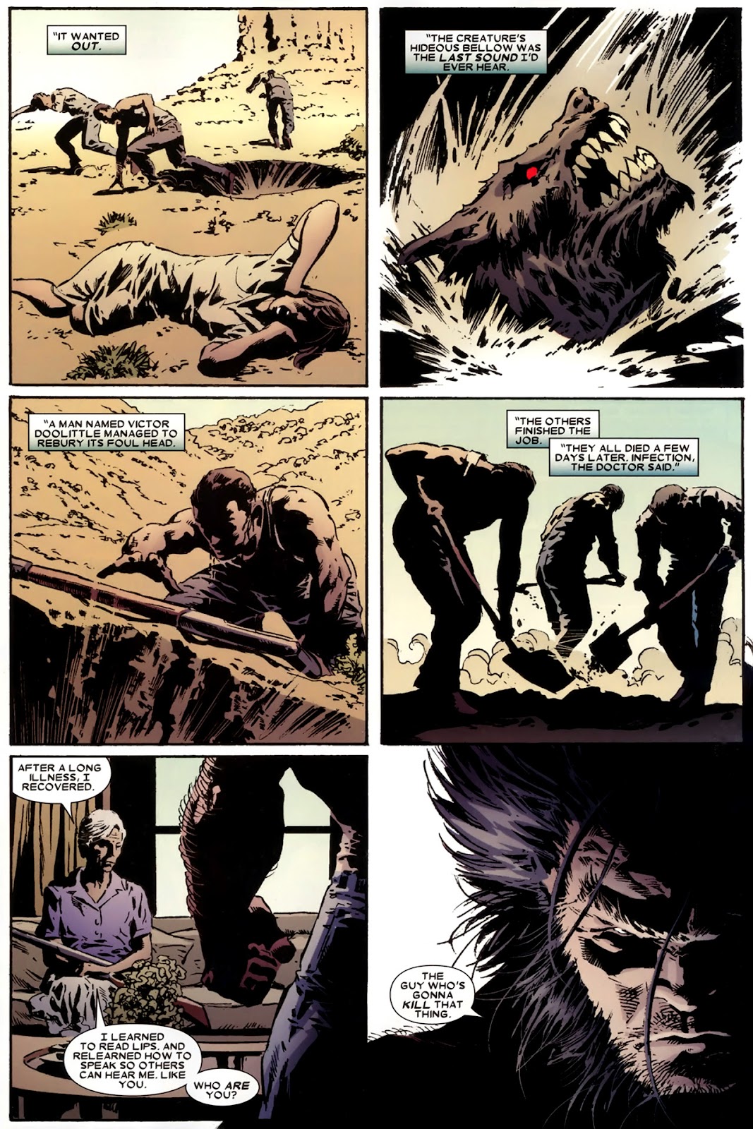 Read online Wolverine (2003) comic - Issue # Annual 2 - 19