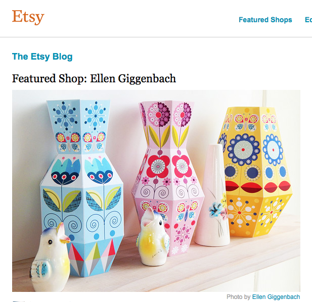 ETSY FEATURE