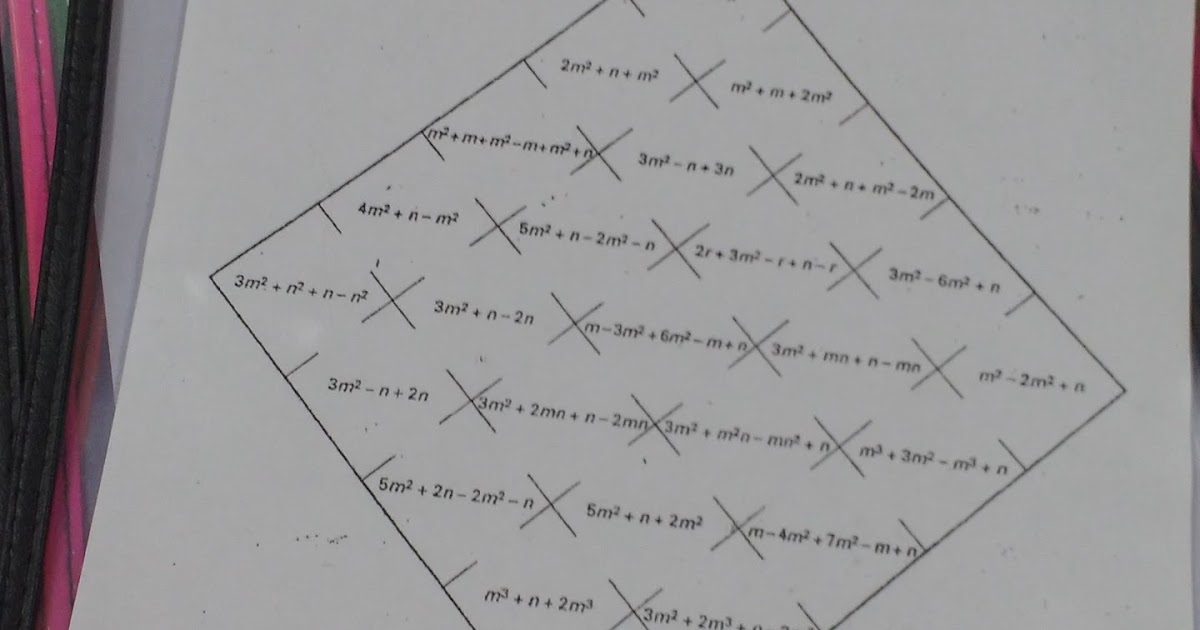 Math Love Combining Like Terms Maze