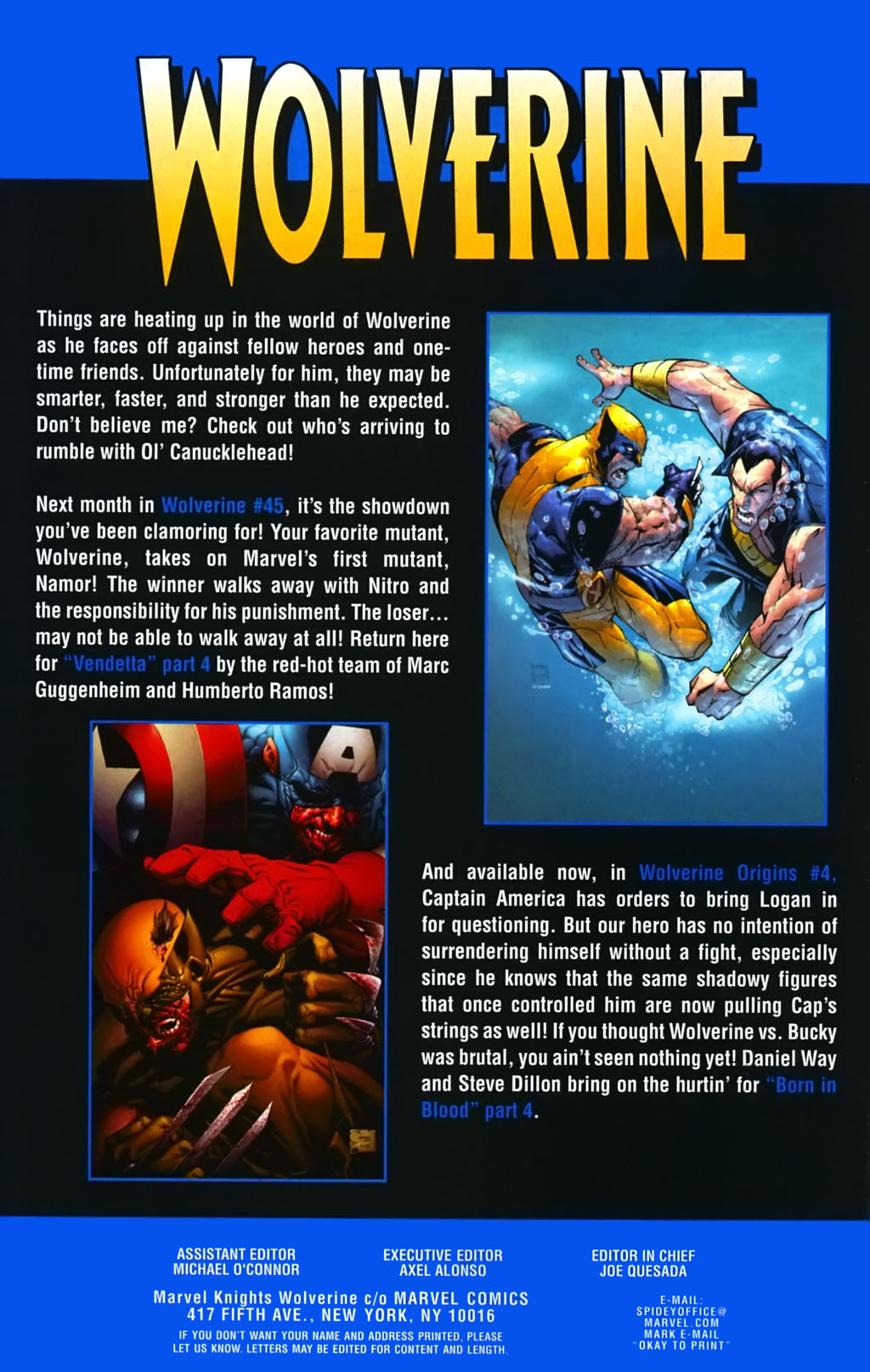 Read online Wolverine (2003) comic -  Issue #44 - 25