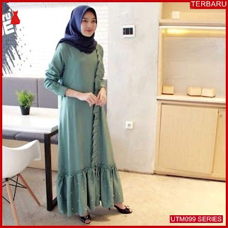 UTM099A60 Baju Aliya Muslim Pearl Dewasa Maxi UTM099A60 063 | Terbaru BMGShop