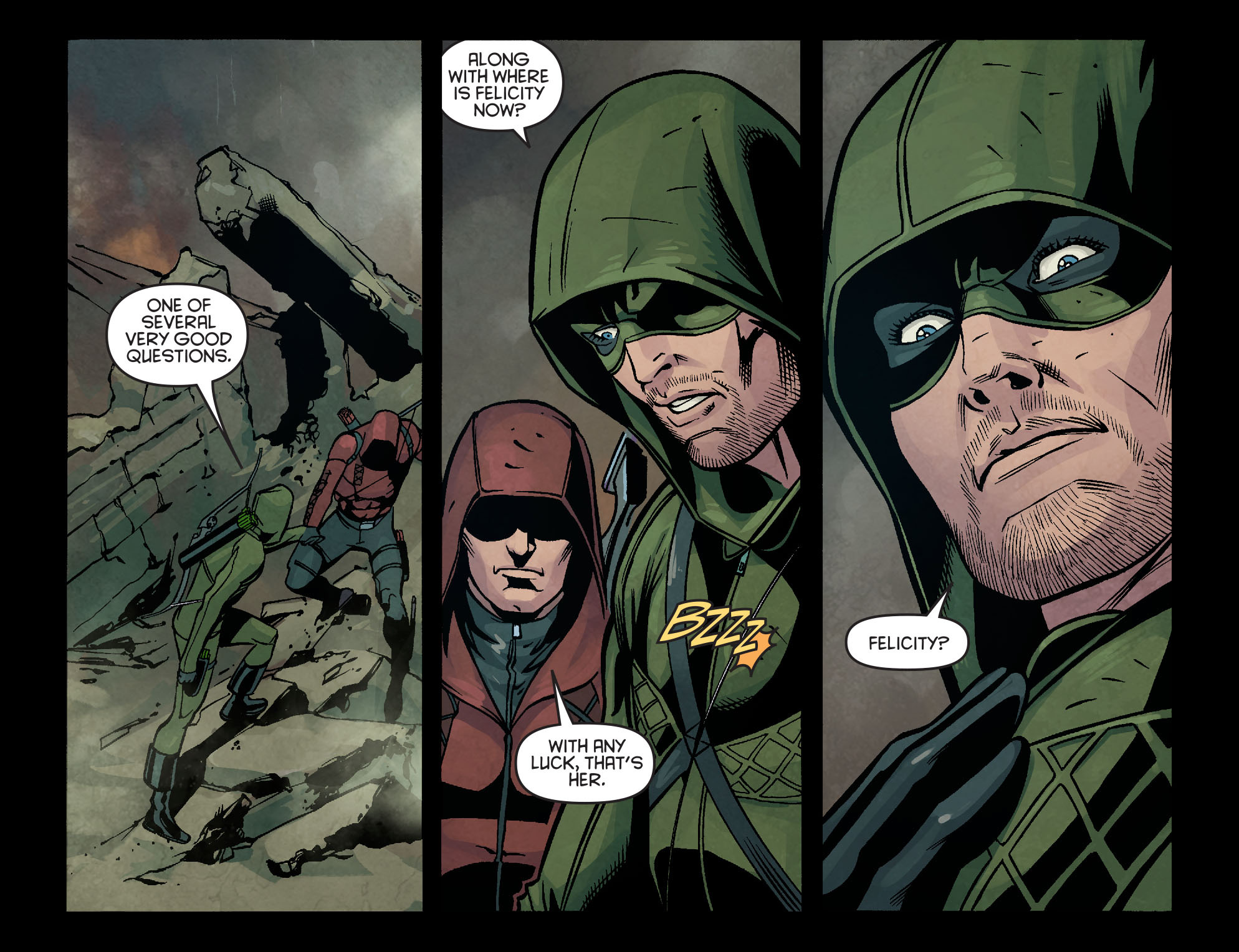 Read online Arrow: Season 2.5 [I] comic -  Issue #13 - 10