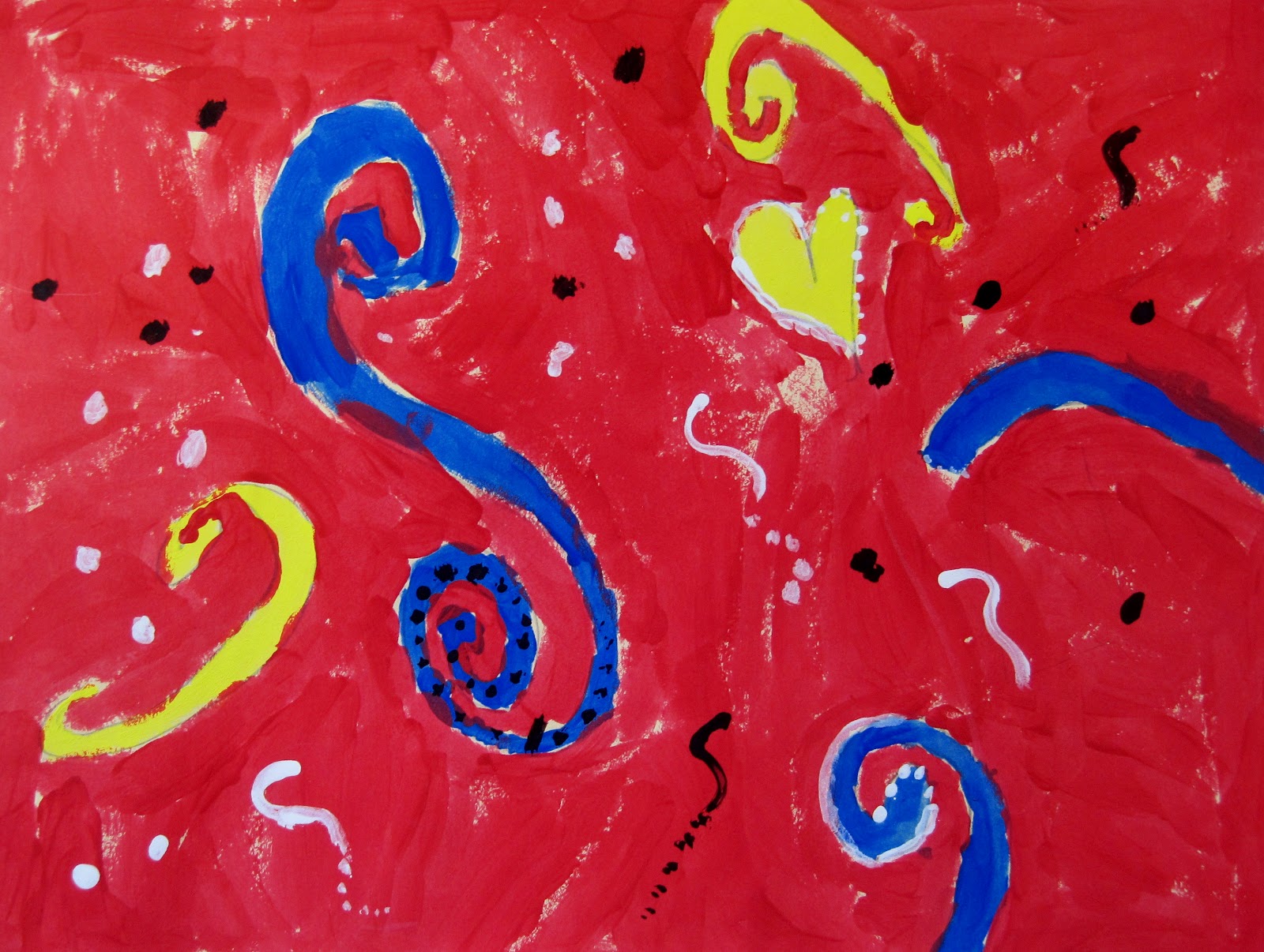 Barstow Art Paintings using Primary Colors
