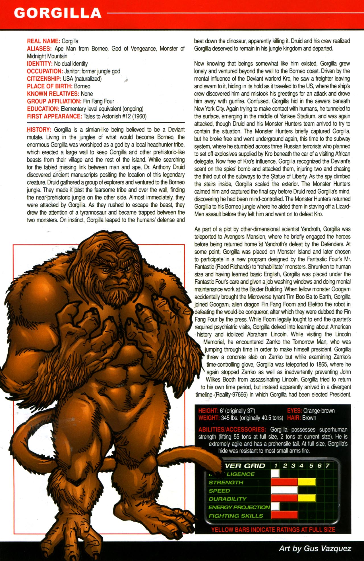 Read online Official Handbook of the Marvel Universe A To Z Update comic -  Issue #3 - 24