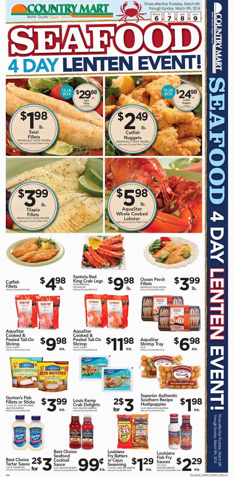 Mid America Live Country Mart Specials!