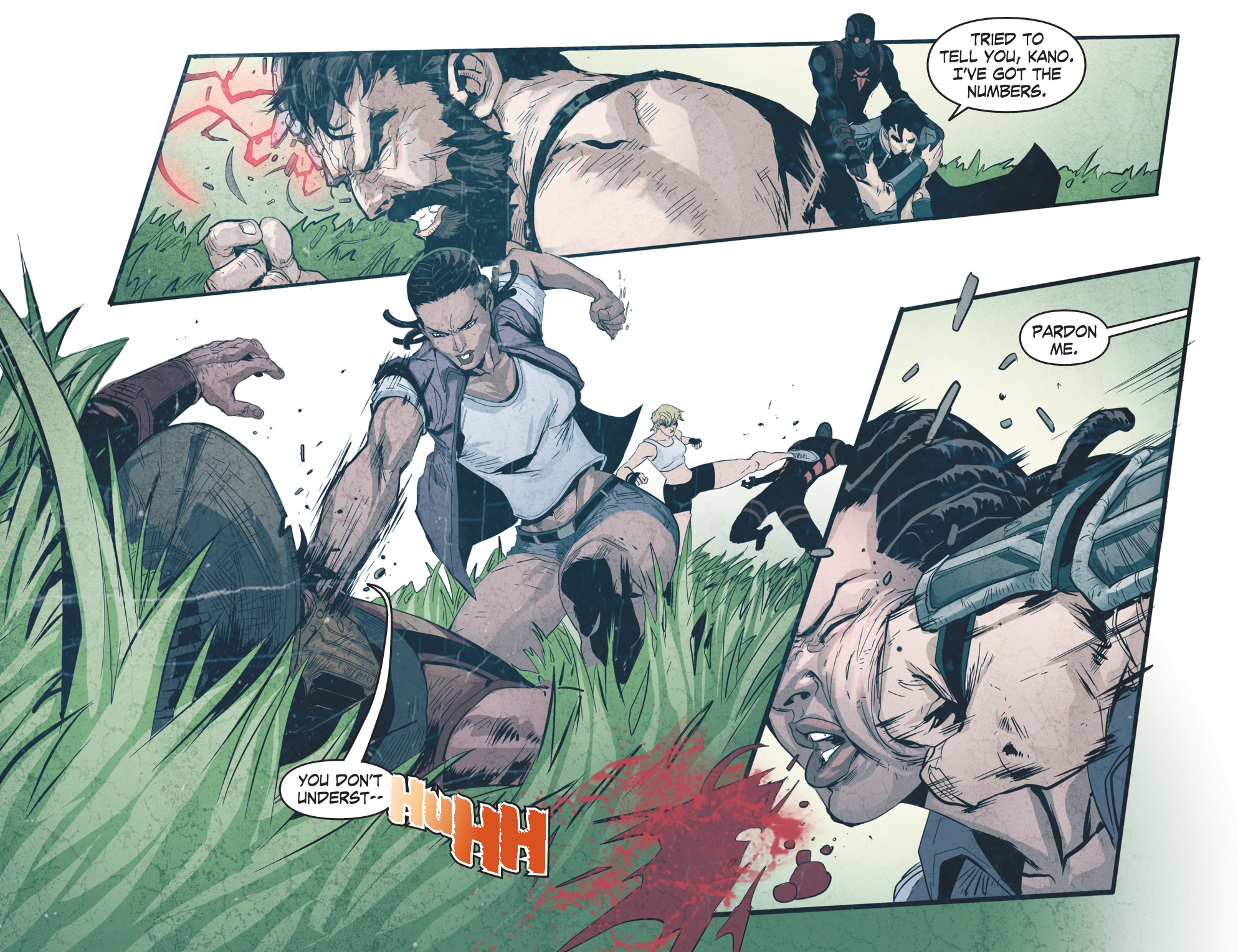 Read online Mortal Kombat X [I] comic -  Issue #12 - 13
