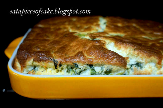 Piece of Cake: Spinach and Cheese Souffle