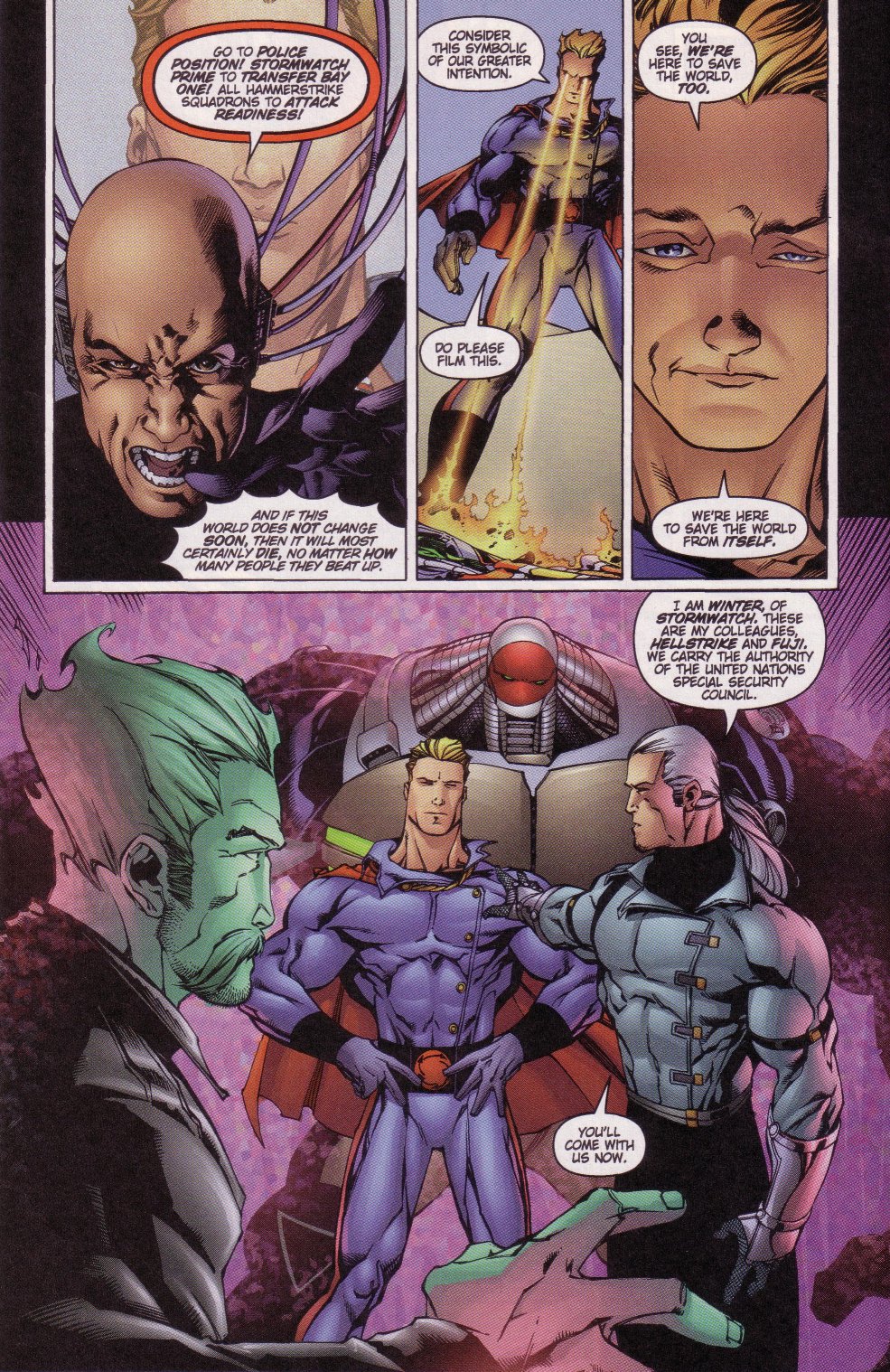 Read online Stormwatch (1993) comic -  Issue #49 - 8