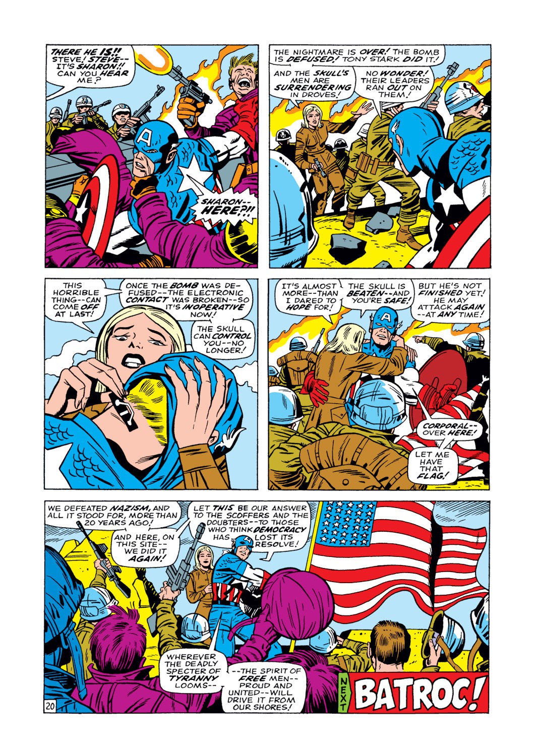 Read online Captain America (1968) comic - Issue #104 - 21