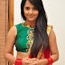 TV Anchor Anasuya In Yellow Half Saree At Telugu Film Audio Launch