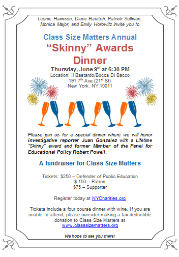 Join us for our Annual Skinny Awards Dinner, Purchase Tickets Today!