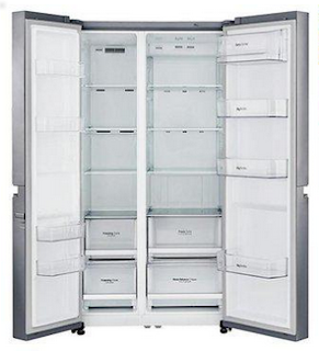  LG Multi-Air Flow 687 L Side-By-Side Refrigerator 