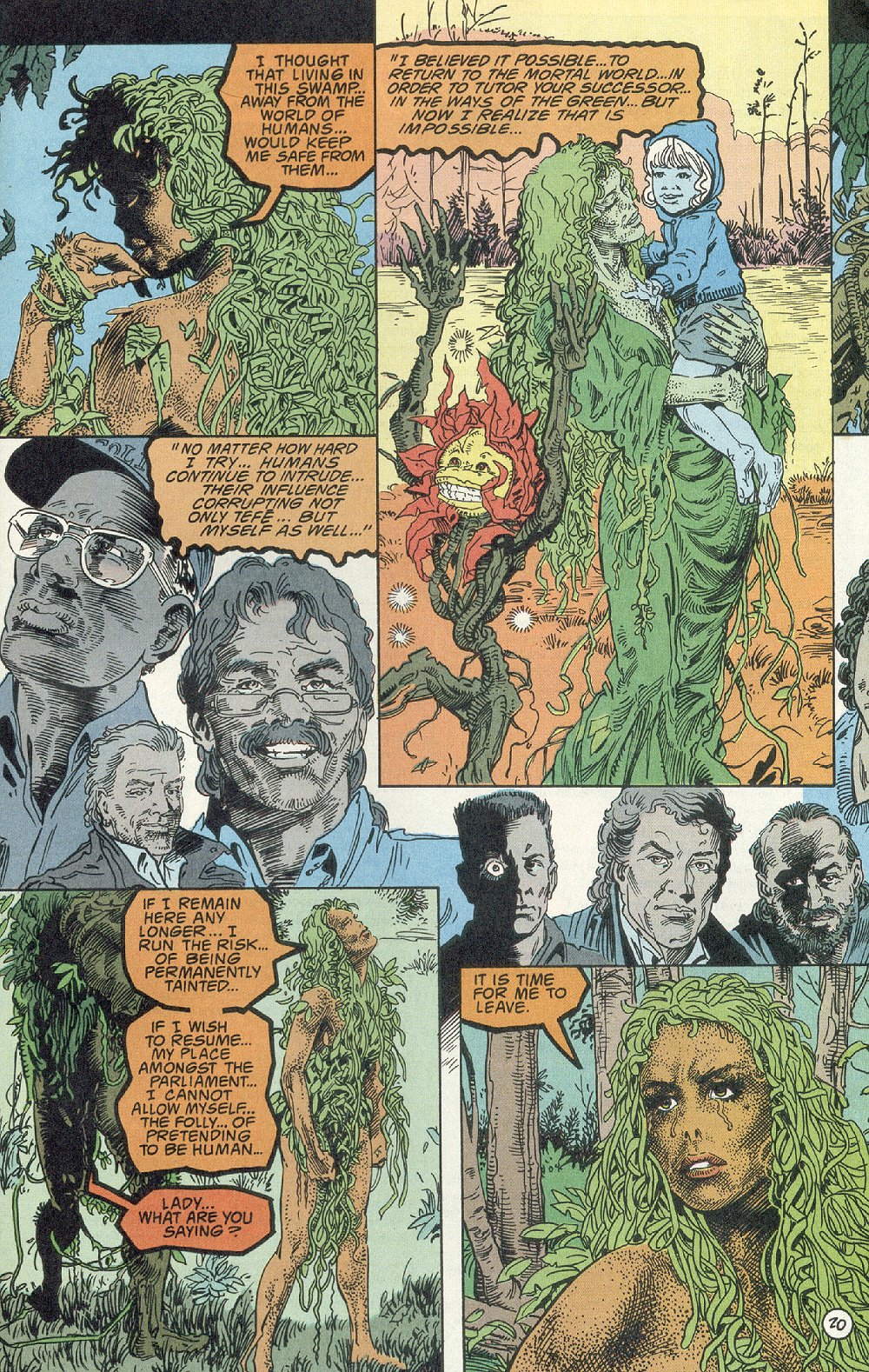 Swamp Thing (1982) Issue #138 #146 - English 21