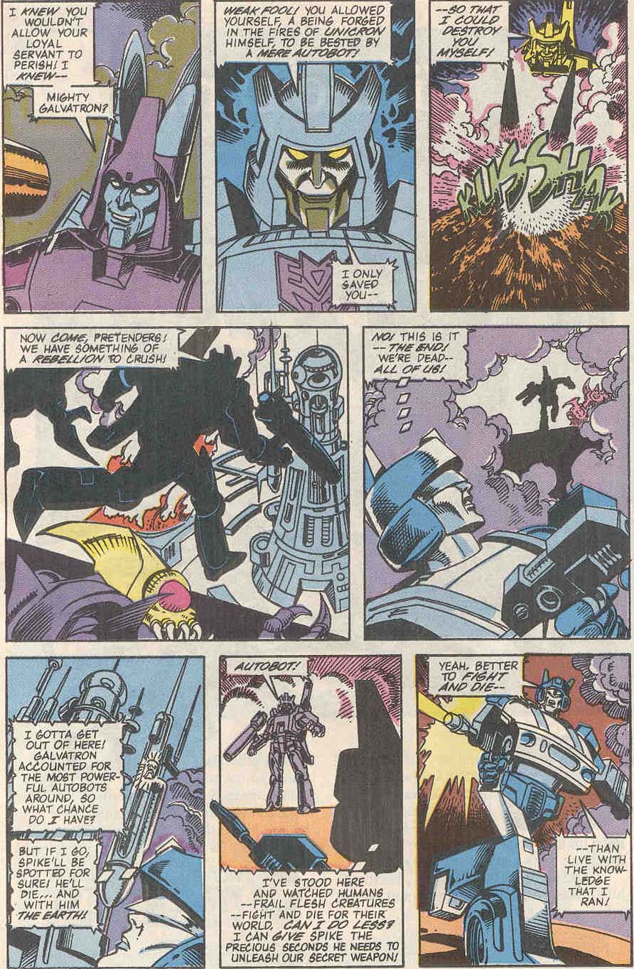 Read online The Transformers (1984) comic -  Issue #67 - 18