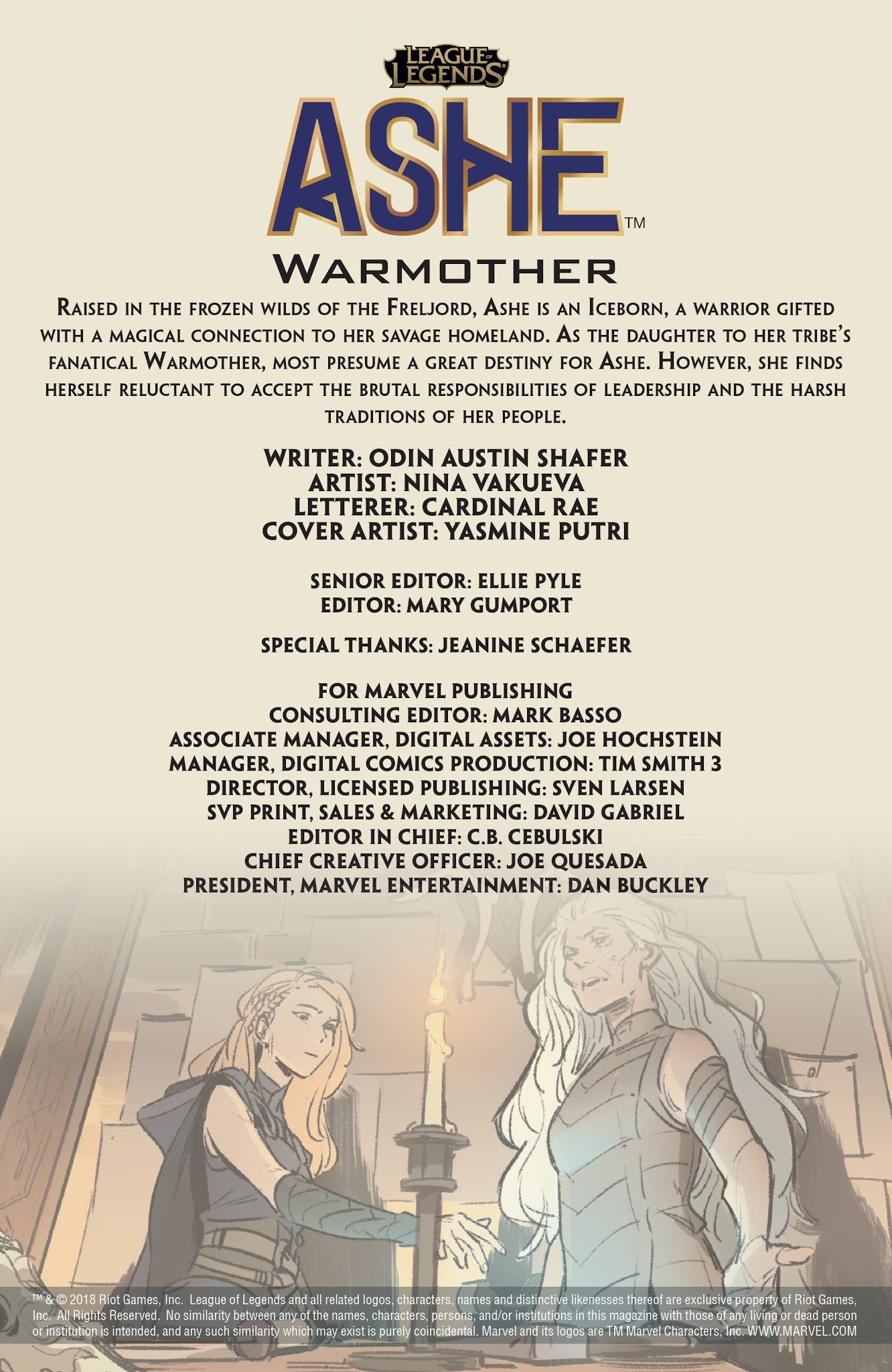 Read online League of Legends: Ashe: Warmother Special Edition comic -  Issue #1 - 2