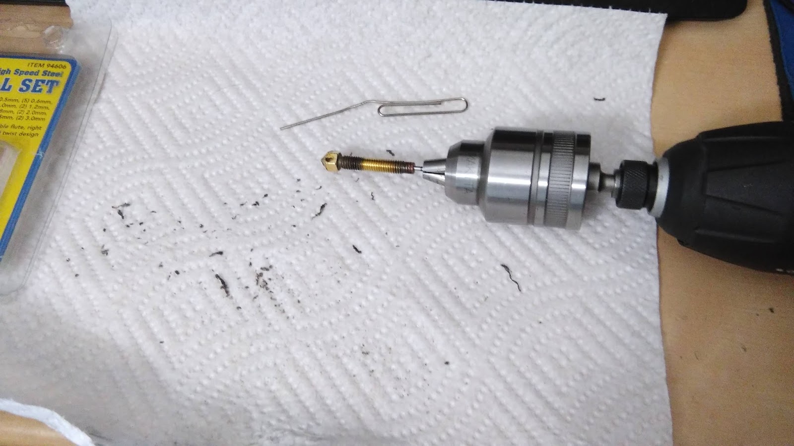 Tech Stuff Cleaning extruder tips