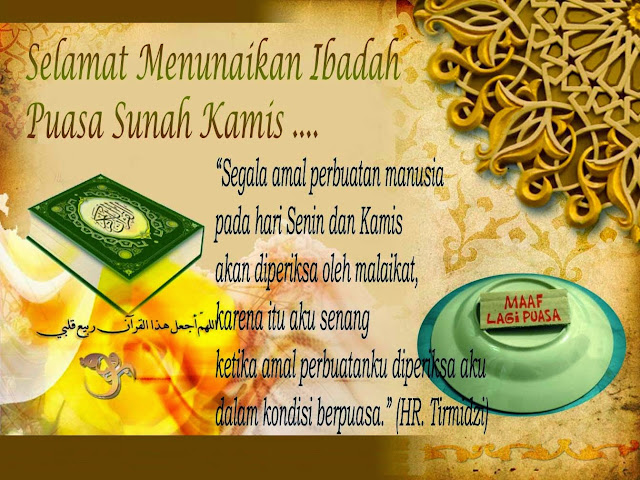 Masih Enggan Untuk Melakukan Puasa Senin Kamis?? Simak Faedahnya Yang Luar Biasa Berikut ini Masih Enggan Untuk Melakukan Puasa Senin Kamis?? Simak Faedahnya Yang Luar Biasa Berikut ini