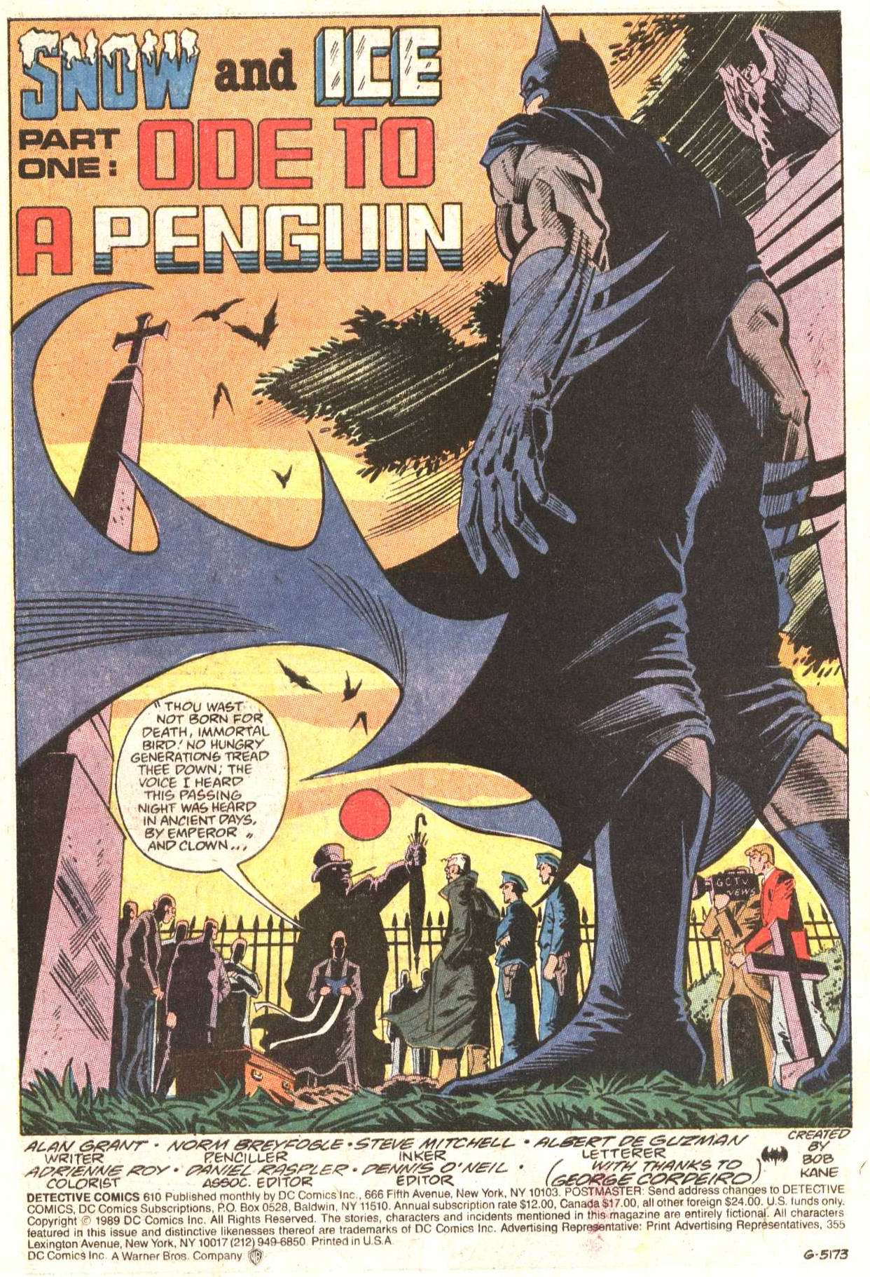 Detective Comics (1937) issue 610 - Page 2