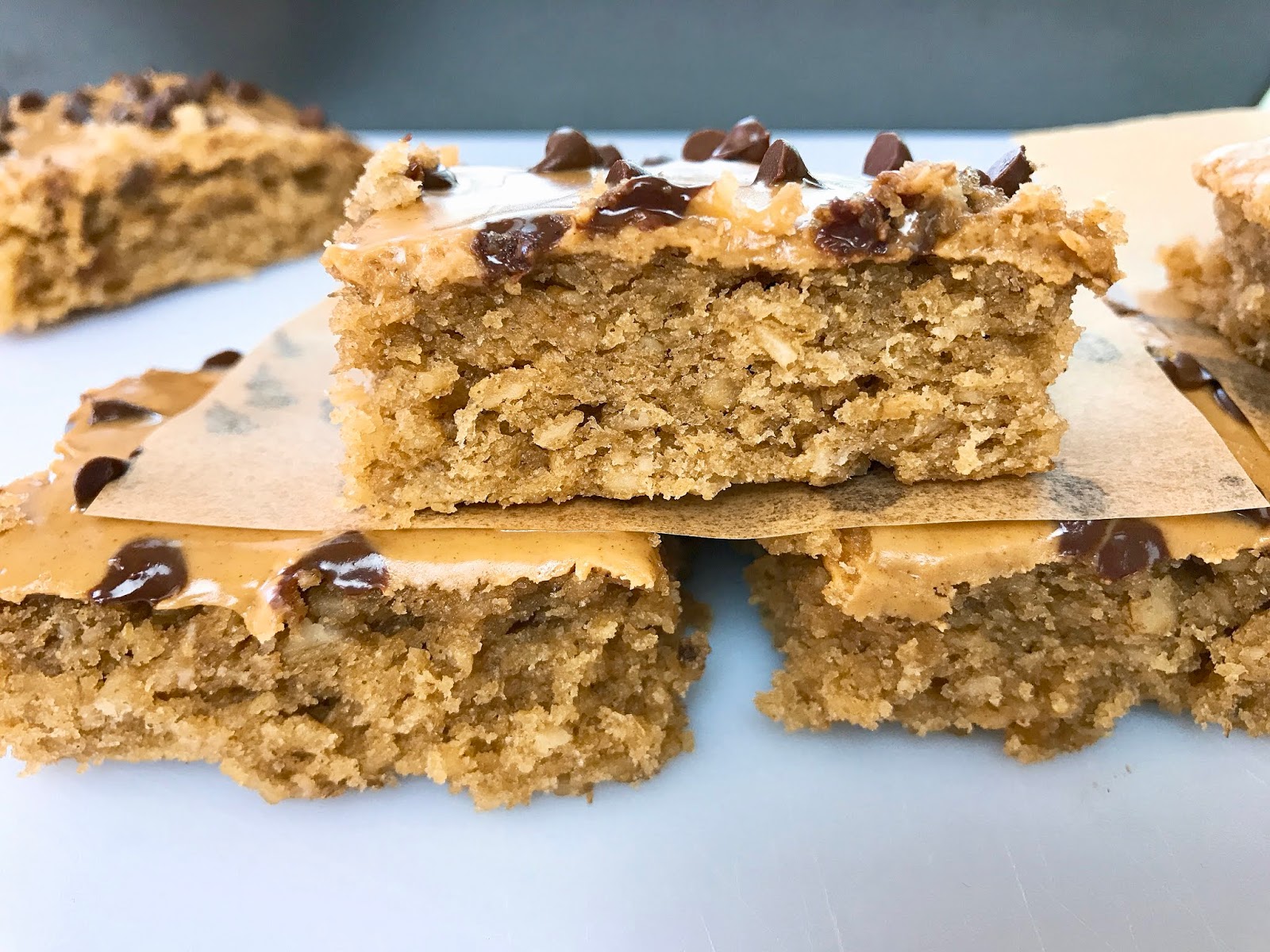 Healthy Peanut Butter Bars