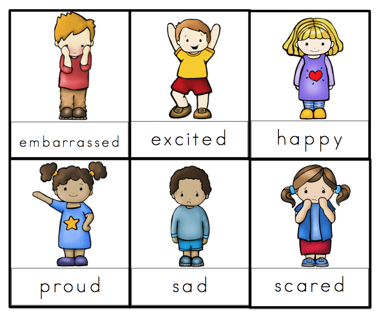 Emotions Printable 2 ~ Preschool Printables