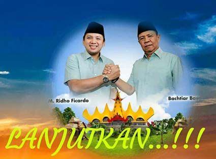Tim Ridho - Bachtiar Lamteng Trus Melakukan Sosialisasi Menyapa Warga