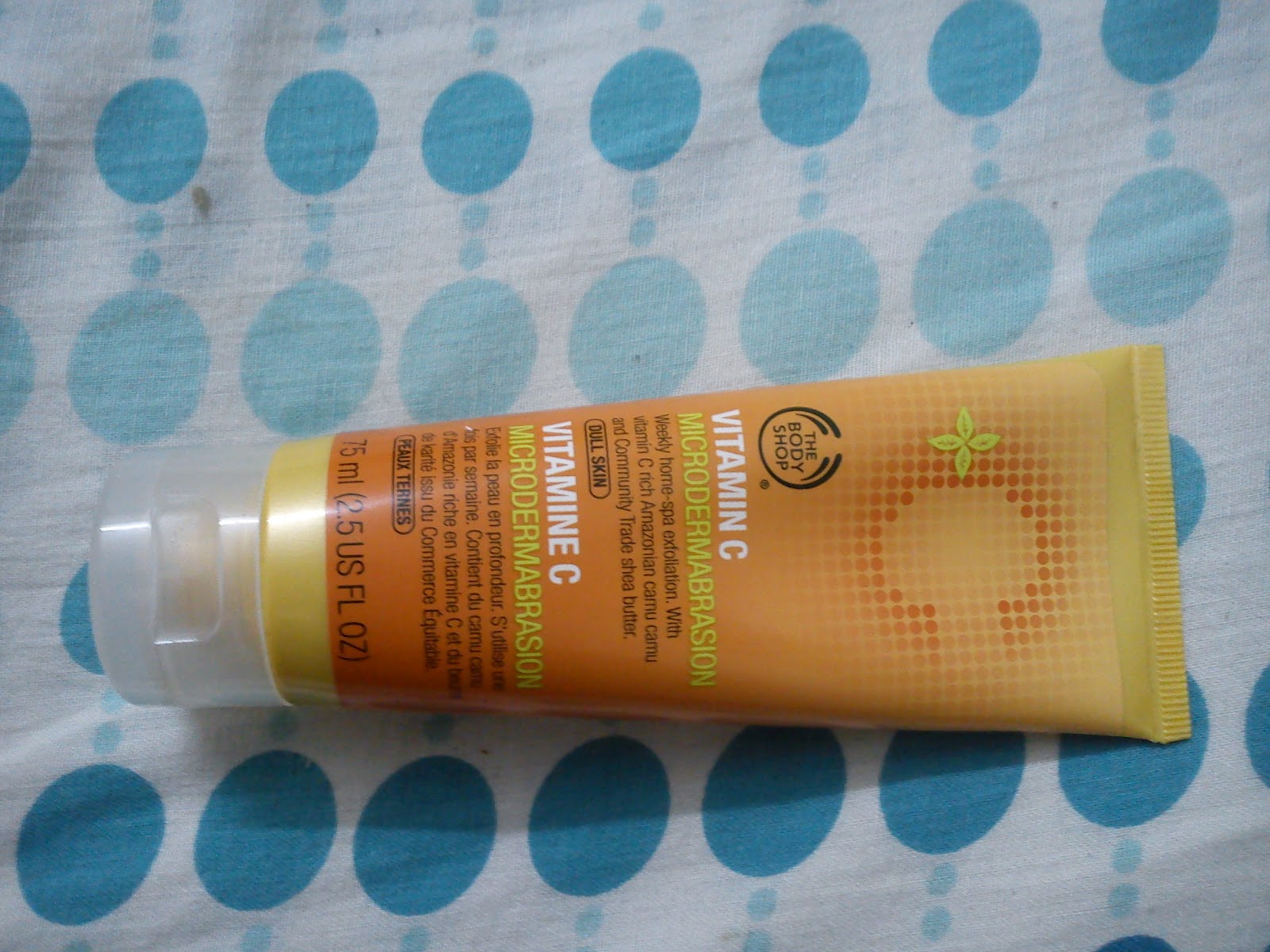 The Purplenista The Body Shop Vitamin C Microdermabrasion Scrub