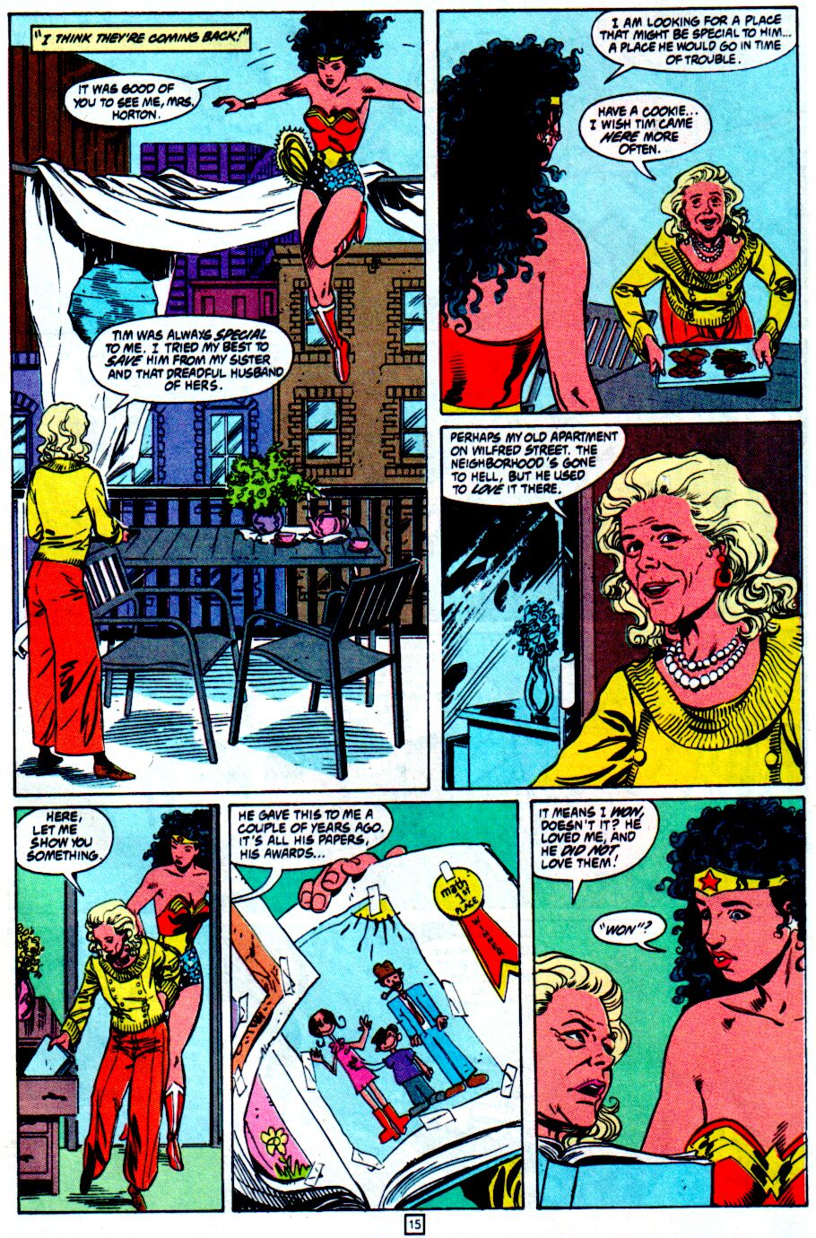 Read online Wonder Woman (1987) comic -  Issue #64 - 16