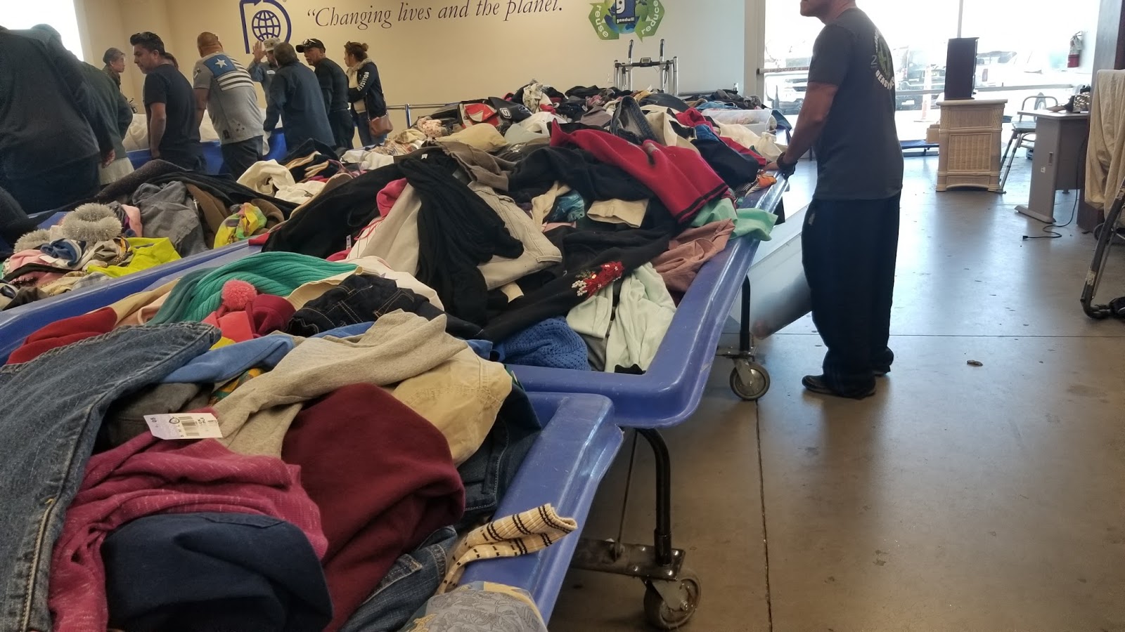 Cash Only Living Goodwill Clearance Center