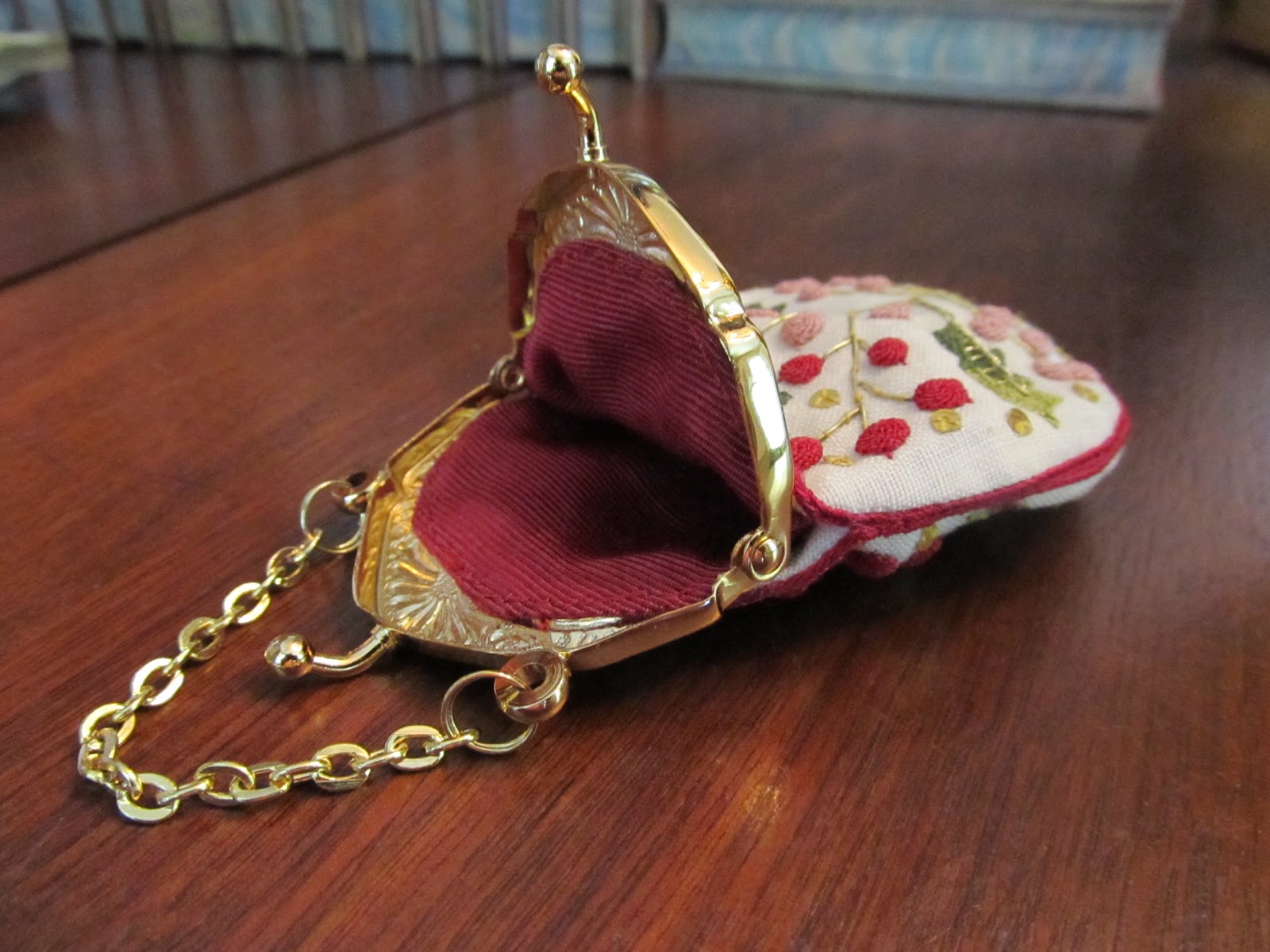 Baroque Embellishments Christmas Ornament/Purse Inspired by Trevelyon