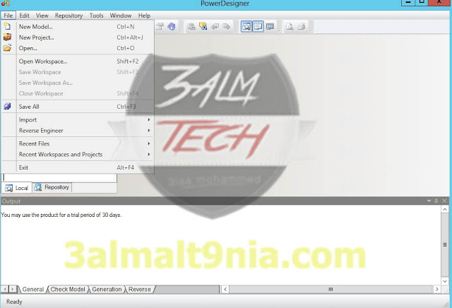 PowerDesigner 16 - عالم التقنيه