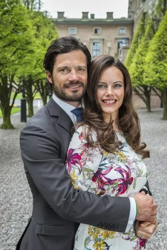 Prince Carl Philip and Sofia Hellqvist photographed at the Royal Palace and Prince Carl Philip and Sofia Hellqvist gave interview with Swedish television channel TV4