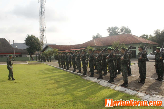 Tingkatkan Kedisiplinan Dan Loyalitas Prajurit, Kodim 0735/Surakarta Gelar Latihan PBB