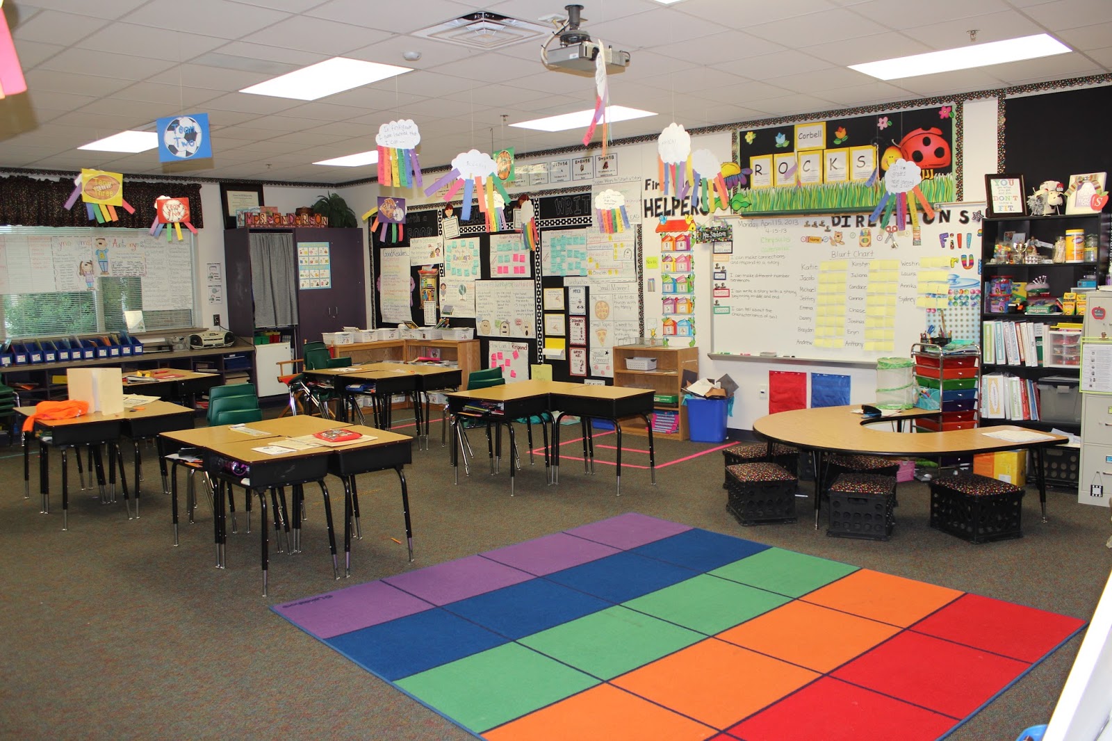 Flying High In First Grade A Walk Around The Classroom {classroom tour