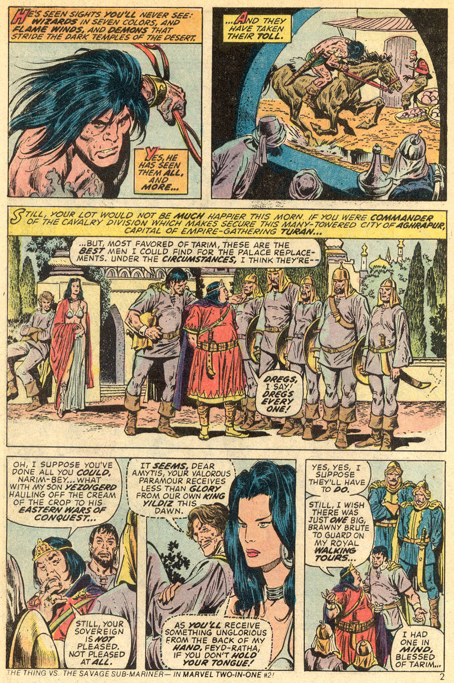 Read online Conan the Barbarian (1970) comic -  Issue #36 - 3