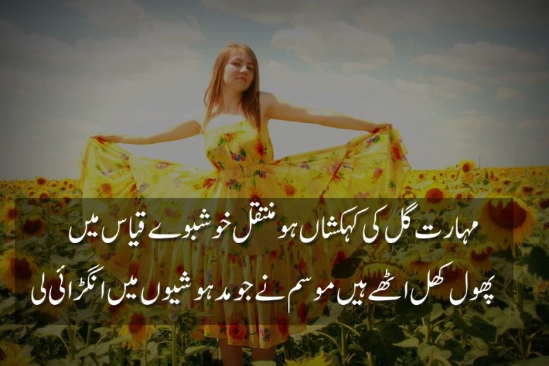 Flowers Poetry Romantic Phool Shayari in 2 lines Urdu Poetry