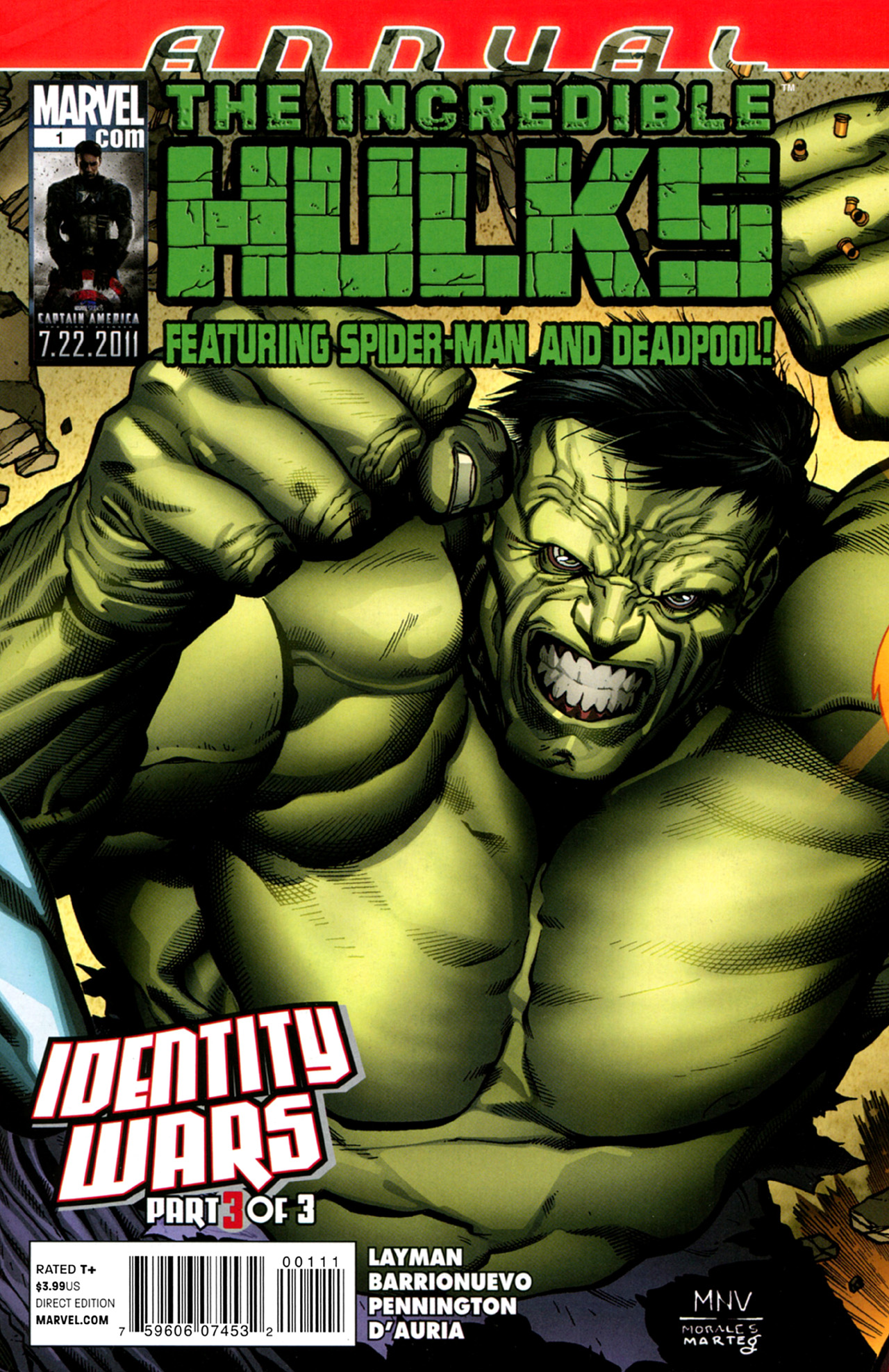 Deadpool/Amazing Spider-Man/Hulk: Identity Wars issue 3 - Page 1