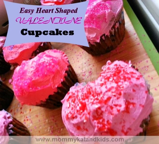 Heart Shaped cupcakes