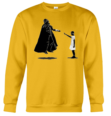 Stranger Things Eleven Vs Darth Vader T Shirt Hoodie and Sweatshirt