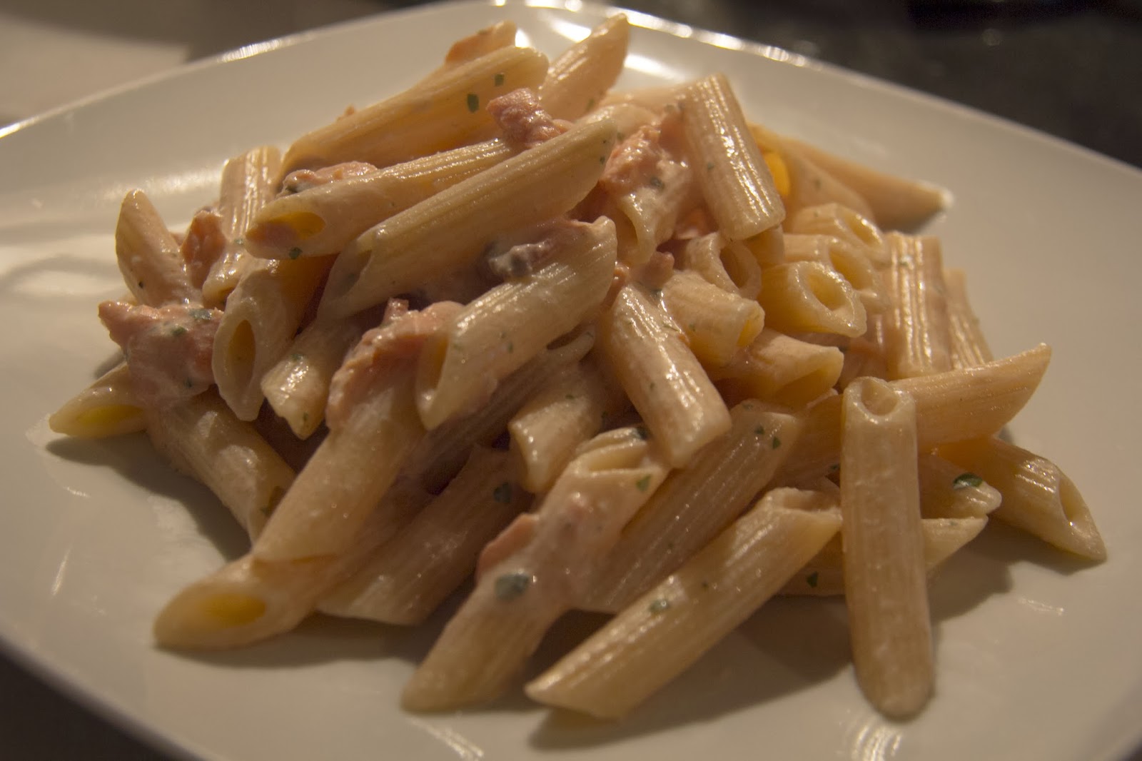 penne al salmone